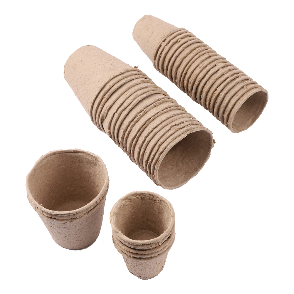 20pcs 6.2cm Environmental prot - огляд і ціна Peat Pellet Tray