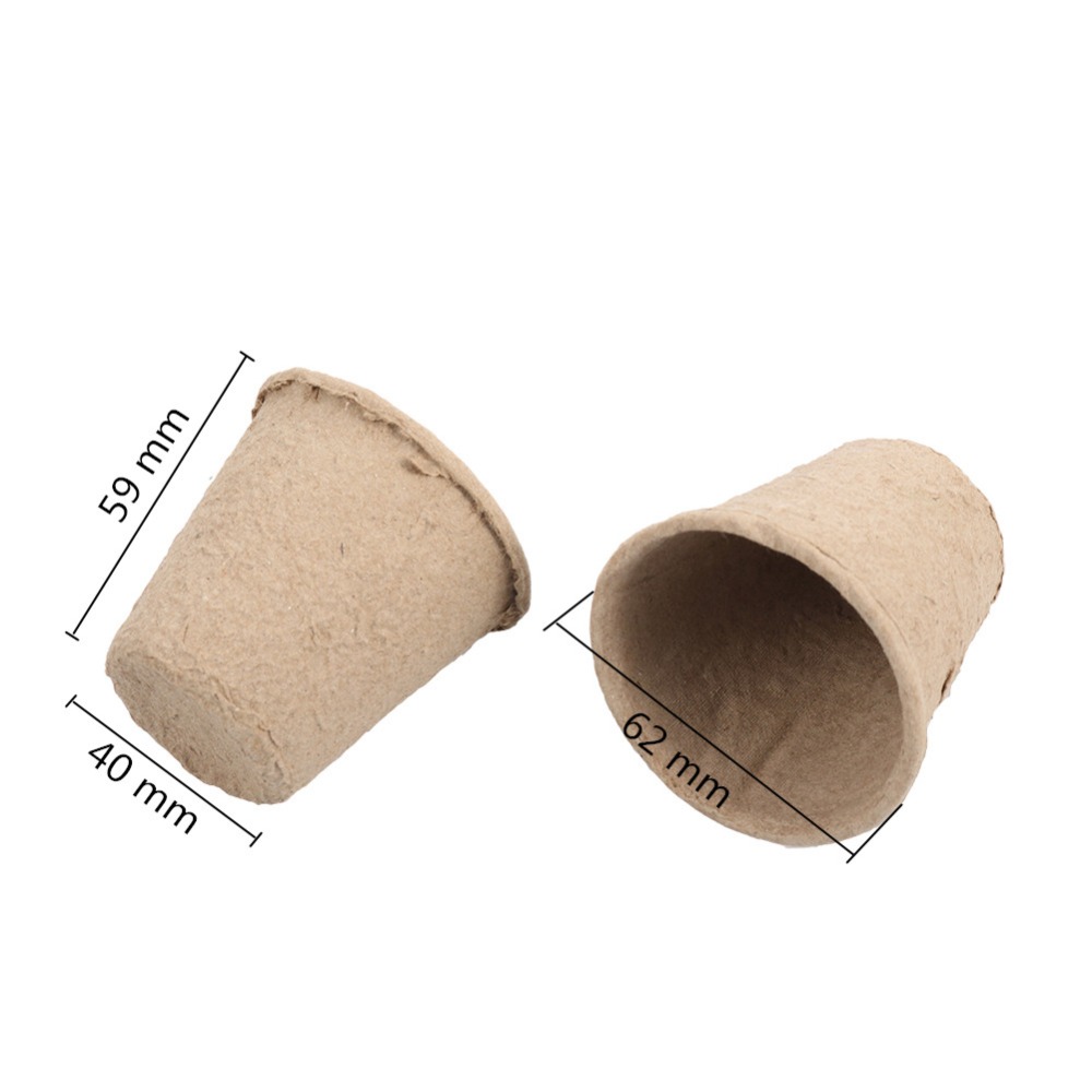 20pcs 6.2cm Environmental prot - огляд і ціна Peat Pellet Tray