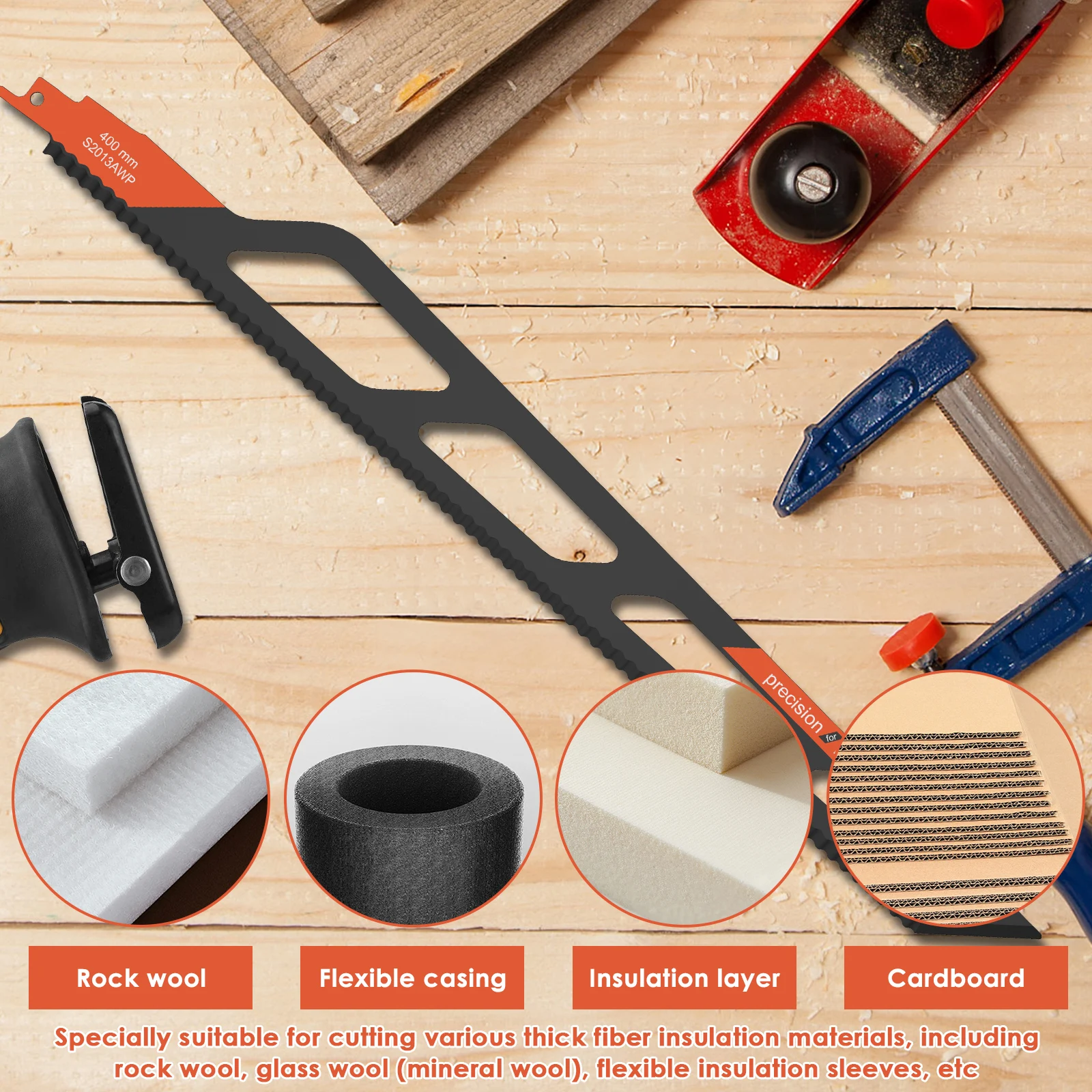 16inch/400mm Reciprocating Saw - огляд і ціна Cutting Board Foam